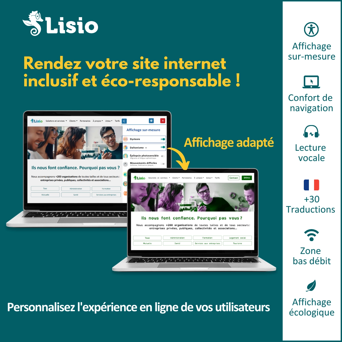 Offre lisio web engagé